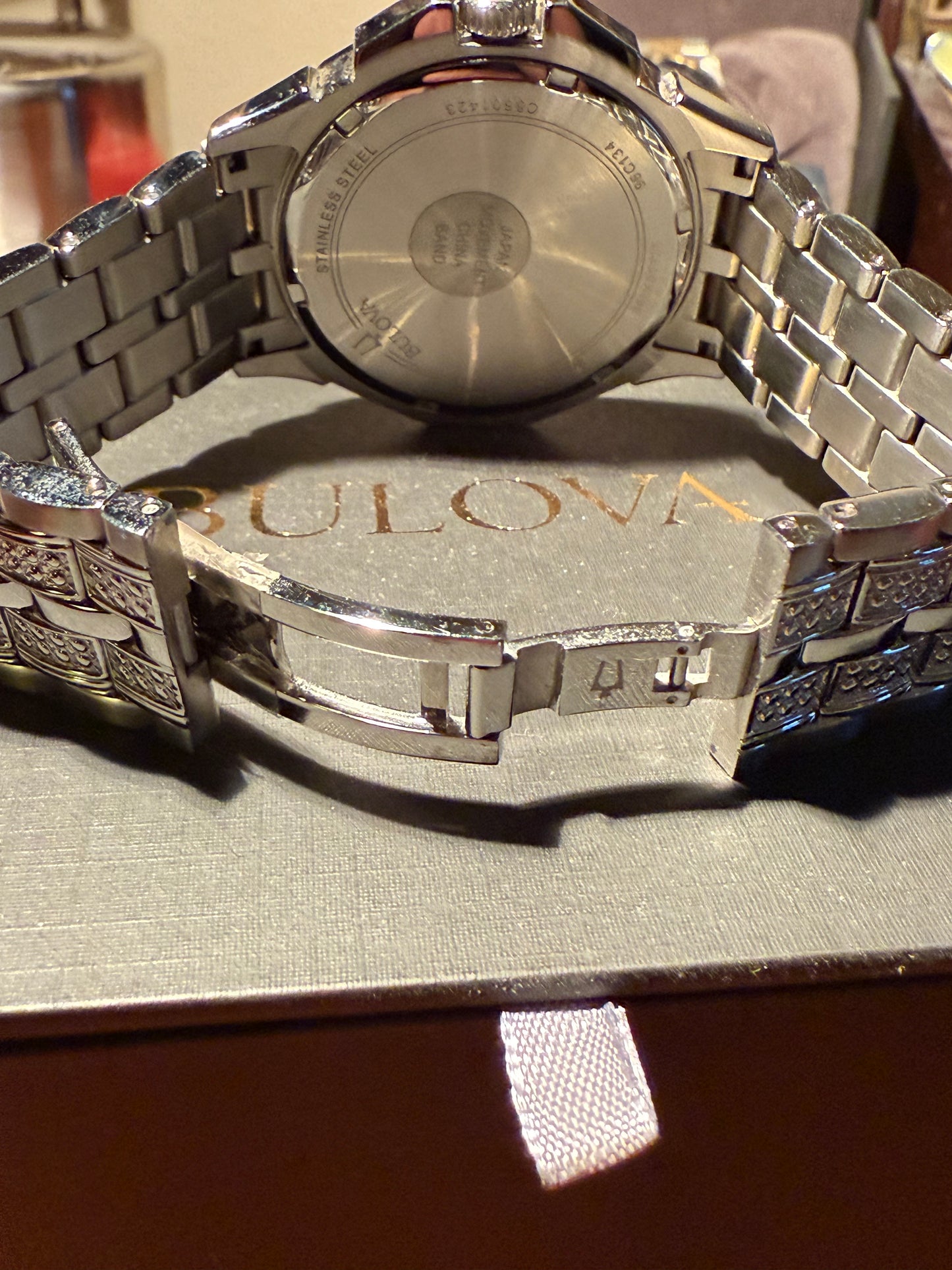 Bullova Octava - Men’s Crystal Watch
