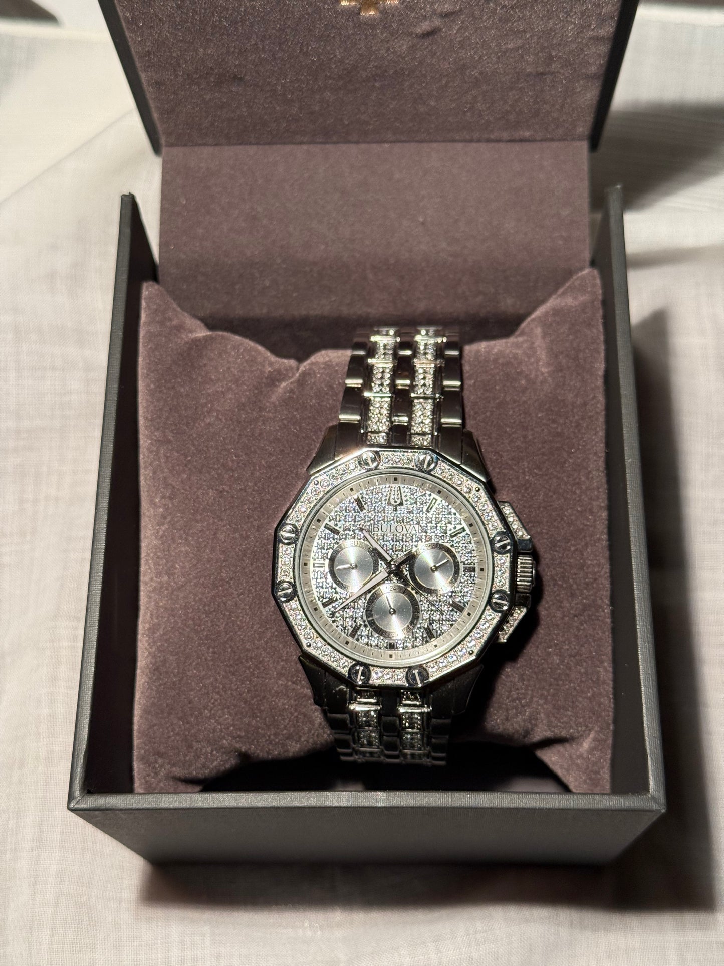 Bullova Octava - Men’s Crystal Watch