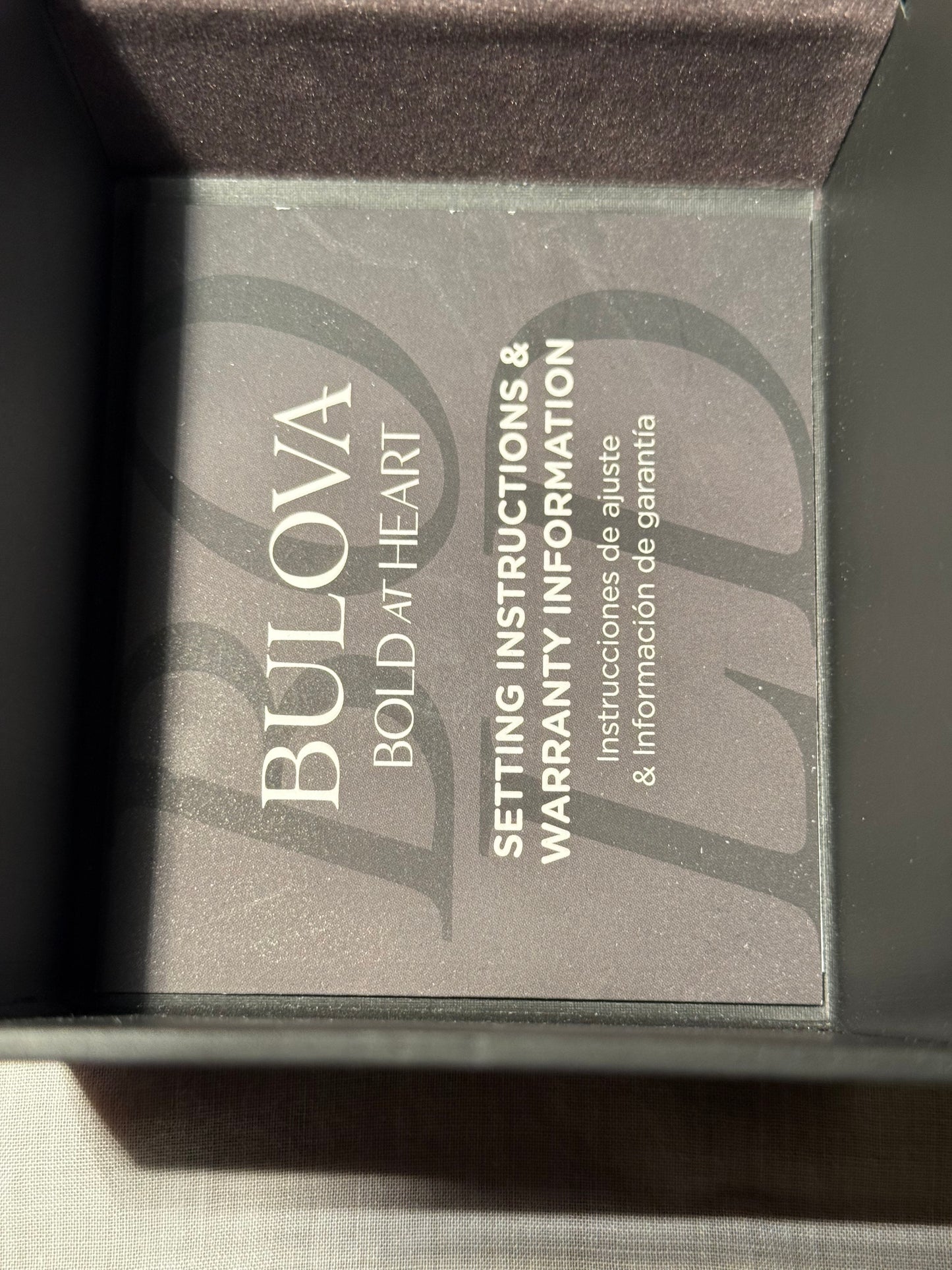 Bullova Octava - Men’s Crystal Watch